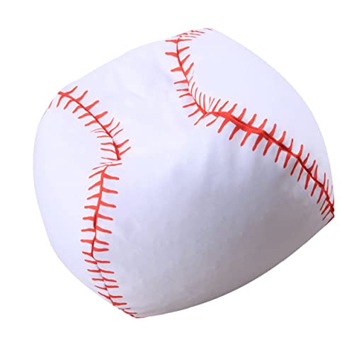 Mikinona Baseball Sitzsack Aufbewahrungstasche für Kuscheltiere Weicher Polyester Multifunktionaler Sitz und Organizer für Kinderzimmer von Mikinona