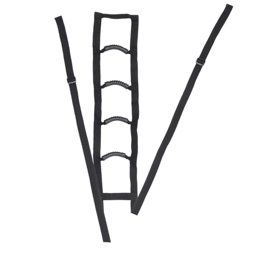 Mikinona Bed Ladder Assist Strap für Ältere Menschen Verstellbare Bettaufziehhilfe mit Griffen Hochziehhilfe für Patienten Robuste Unterstützung für Selbstständiges Sitzen im Bett von Mikinona