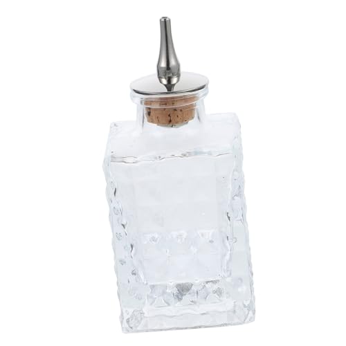 Mikinona Bitterflasche Kleine Cocktailflasche für Bar und Partys Praktische Flasche mit Korken für Cocktails und Bitters Langlebig und Kompakt Mikinona Bitterflasche Kleine Cocktailflasche für Bar und Partys Praktische Flasche mit Korken für Cocktails und Bitters Langlebig und Kompakt von Mikinona