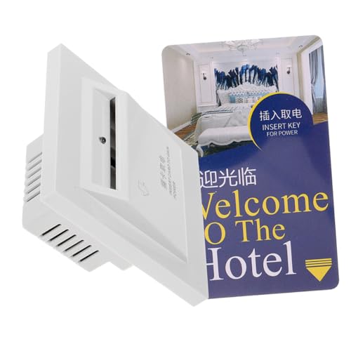 Mikinona Drei Phasen Card Operated Schalter mit Zeitverzögerung Weißes Minimalistisches Wandpanel Kompatibel mit Dreiadrigem System Automatischer Stromabschaltung für Hotels und Resorts Mikinona Drei Phasen Card Operated Schalter mit Zeitverzögerung Weißes Minimalistisches Wandpanel Kompatibel mit Dreiadrigem System Automatischer Stromabschaltung für Hotels und Resorts von Mikinona