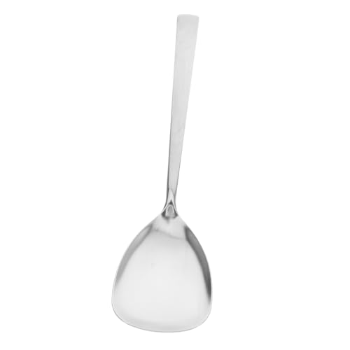 Mikinona Edelstahl Reislöffel Dreieckig Robust Langlebig Küchenutensil Servierlöffel Für Familienbuffet Beikost Und Reisgerichte Mikinona Edelstahl Reislöffel Dreieckig Robust Langlebig Küchenutensil Servierlöffel Für Familienbuffet Beikost Und Reisgerichte von Mikinona