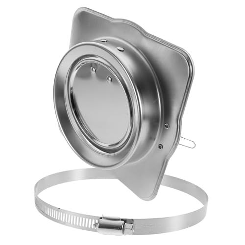 Mikinona Edelstahl Rückschlagventil für Dunstabzugshaube Feuersicher Rauchdicht Installieren Langlebig Geeignet für Küchenabluftsysteme und Gewerbe Mikinona Edelstahl Rückschlagventil für Dunstabzugshaube Feuersicher Rauchdicht Installieren Langlebig Geeignet für Küchenabluftsysteme und Gewerbe von Mikinona