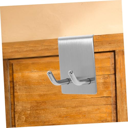 Mikinona Edelstahl Türhaken mit Doppelhaken Rostfrei Rutschfest mit Schwammpolster Abnehmbar Platzsparend für Glas Badezimmertüren als Kleider Handtuchaufhänger Mikinona Edelstahl Türhaken mit Doppelhaken Rostfrei Rutschfest mit Schwammpolster Abnehmbar Platzsparend für Glas Badezimmertüren als Kleider Handtuchaufhänger von Mikinona