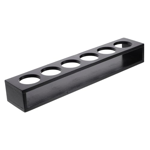 Mikinona Schnapsglashalter aus Holz Weingläser Organizer für Whisky Tassen Praktischer Schnapsglas Ständer für Zuhause Bars und Restaurants Stilvolles Design Platzsparend Leicht zu Reinigen von Mikinona