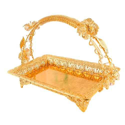 Mikinona Europäischer Aufbewahrungskorb für Obst und Snacks Vielseitiger Einlagiger Haushaltskorb Robustes Legierungsmaterial Leicht zu Reinigen Eleganter Vintage Stil für Wohnzimmer und Mikinona Europäischer Aufbewahrungskorb für Obst und Snacks Vielseitiger Einlagiger Haushaltskorb Robustes Legierungsmaterial Leicht zu Reinigen Eleganter Vintage Stil für Wohnzimmer und von Mikinona