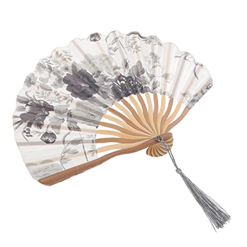 Mikinona Faltbarer Handfächer aus Holz im Japanischen Stil Praktischer und Eleganter Handventilator für Tanz Fotografie und Sommerreisen als für Freunde von Mikinona