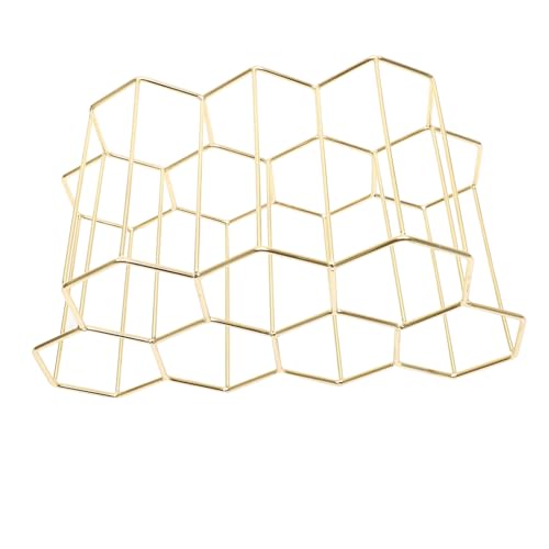 Mikinona Flachmänner Wasserflasche Stapelbar Weinöffner Stopper Halter Träger Soda Spüle Ausstellungsregale Weinständer Weinregal Regal Tote Bar Racks Getränkespender Schmiedeeisen von Mikinona