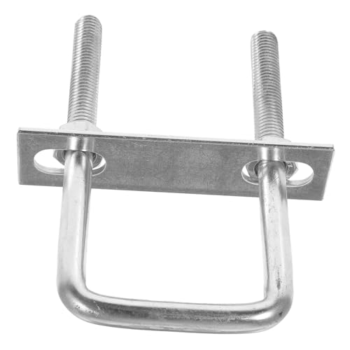 Mikinona Galvanisierter quadratischer U Haken aus Stahl rostfrei stabiler U förmiger Befestiger für Bootsanhänger einfache Montage wetterbeständig für Aluminium Holzbefestigung Mikinona Galvanisierter quadratischer U Haken aus Stahl rostfrei stabiler U förmiger Befestiger für Bootsanhänger einfache Montage wetterbeständig für Aluminium Holzbefestigung von Mikinona