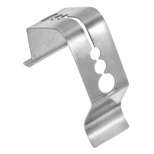 Mikinona Grill Thermometer Clip aus Multifunktionale Temperaturfühler Halterung mit Mehreren Löchern für Grill und Platzsparend für Verschiedene Thermometergrößen von Mikinona