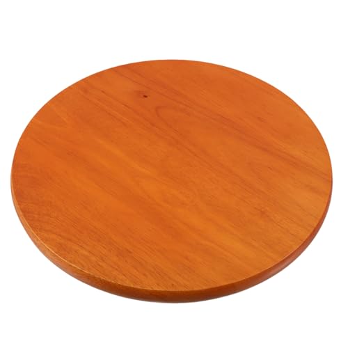 Mikinona Holz Sitzfläche Durchmesser Runde Massivholz Hocker Sitzplatte für Barhocker Esszimmerstuhl Ersatz Sitzfläche Modern Rustikal Komfortabel Sicher von Mikinona