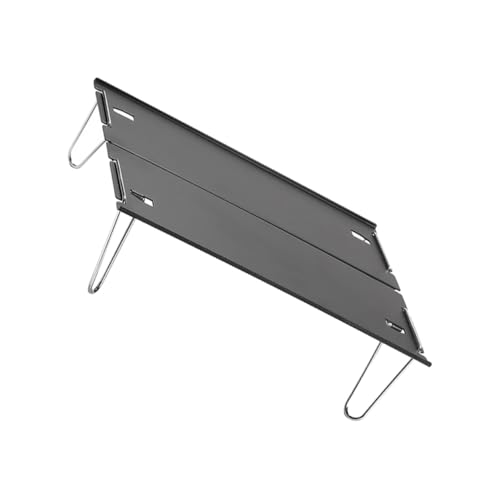 Mikinona Kompakter Klappbarer Aluminiumlegierung Campingtisch Multifunktionaler Outdoor Beistelltisch Leichter Faltbarer Beistelltisch für Teepausen Grillpartys und Strandaktivitäten von Mikinona