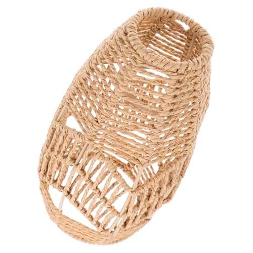 Mikinona Kreativer Papierseil deckenlampenschirm Handgewebt Robust und Langlebig Dekorative Pendelleuchte für Wohnzimmer Esszimmer Schlafzimmer und Küche Natürlicher Vintage stil Mikinona Kreativer Papierseil deckenlampenschirm Handgewebt Robust und Langlebig Dekorative Pendelleuchte für Wohnzimmer Esszimmer Schlafzimmer und Küche Natürlicher Vintage stil von Mikinona