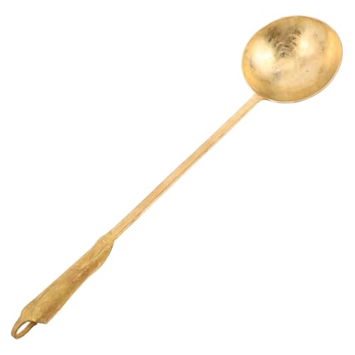 Mikinona Kupfer Zuckergießlöffel mit Anti-verbrennungsgriff Traditionell für Chinesische Zuckerbildkunst Großer Suppenlöffel mit Ergonomischem Design Leicht zu Reinigen Kulturelles Mikinona Kupfer Zuckergießlöffel mit Anti-verbrennungsgriff Traditionell für Chinesische Zuckerbildkunst Großer Suppenlöffel mit Ergonomischem Design Leicht zu Reinigen Kulturelles von Mikinona