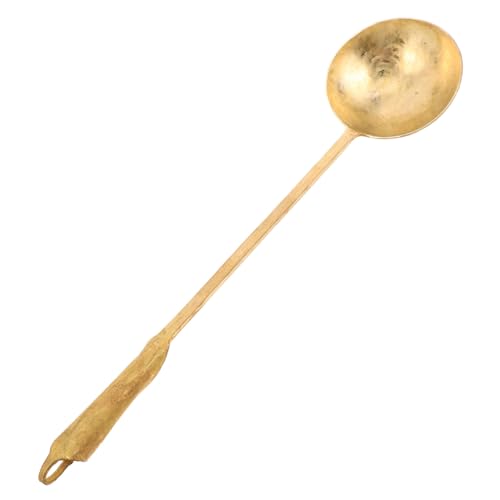 Mikinona Kupfer-zuckerzeichnungs-Schaufel mit Langem Griff Hitzeschutzorientiert Glatte Oberfläche für Einfache Reinigung Traditionelles Design für Chinesische Zuckerbildkunst Robust und Mikinona Kupfer-zuckerzeichnungs-Schaufel mit Langem Griff Hitzeschutzorientiert Glatte Oberfläche für Einfache Reinigung Traditionelles Design für Chinesische Zuckerbildkunst Robust und von Mikinona