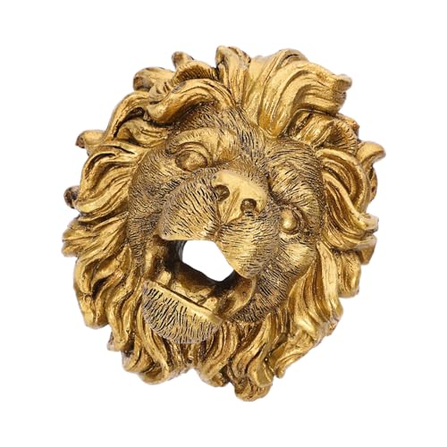 Mikinona Lion Head Wasserfontäne Spritzdüse aus Harz für Garten Teich Dekoration Entspannende mit Einzigartigem Löwenkopf Design für Außenbereich Mikinona Lion Head Wasserfontäne Spritzdüse aus Harz für Garten Teich Dekoration Entspannende mit Einzigartigem Löwenkopf Design für Außenbereich von Mikinona