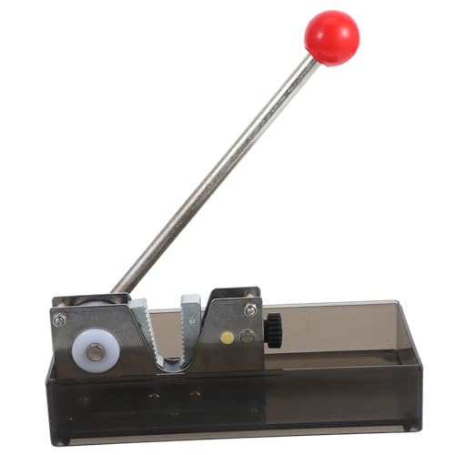 Mikinona Manueller mit Verstellbarer Basis Schwerer Nussöffner für Walnüsse Kastanien Pekannüsse Ergonomisches Werkzeug für Müheloses Knacken und Saubere Arbeitsfläche von Mikinona