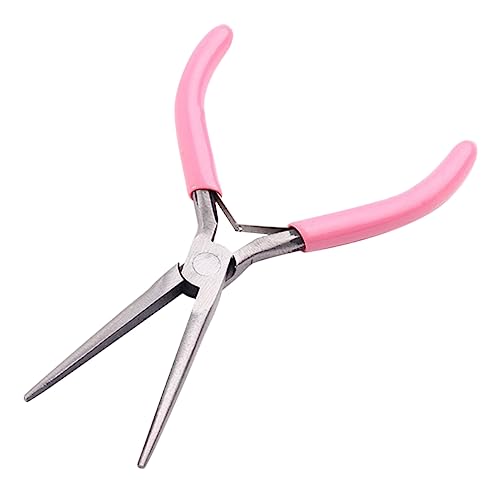 Mikinona Nagelklammern formen fußnagelknipser fräser für nägel Nagelkunst DIY Formungswerkzeug Werkzeug zum Formen von Nägeln Zange klein Formclips aus Edelstahl Nagelklemmen Plastik Rosa von Mikinona