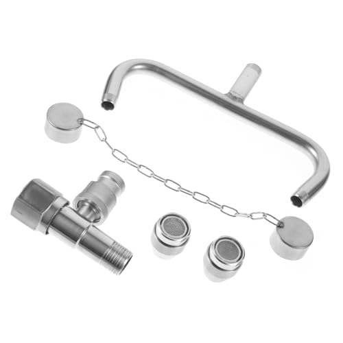 Mikinona Notfall Augendusche Edelstahl Waschbecken Armatur Aufsatz Händefrei Doppel augen spülung Einfache Installation für Wasserhahn mit Abnehmbarem Belüfter für Bad und Waschbecken Mikinona Notfall Augendusche Edelstahl Waschbecken Armatur Aufsatz Händefrei Doppel augen spülung Einfache Installation für Wasserhahn mit Abnehmbarem Belüfter für Bad und Waschbecken von Mikinona