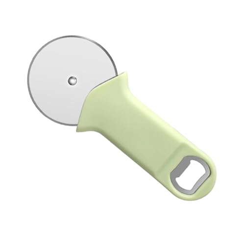 Mikinona Heavy Duty Pizzaschneider Flaschenöffner Ergonomischer Griff Leicht zu Reinigen Vielseitig Einsetzbar für Pizza und Backwaren für Küchenliebhaber Mikinona Heavy Duty Pizzaschneider Flaschenöffner Ergonomischer Griff Leicht zu Reinigen Vielseitig Einsetzbar für Pizza und Backwaren für Küchenliebhaber von Mikinona