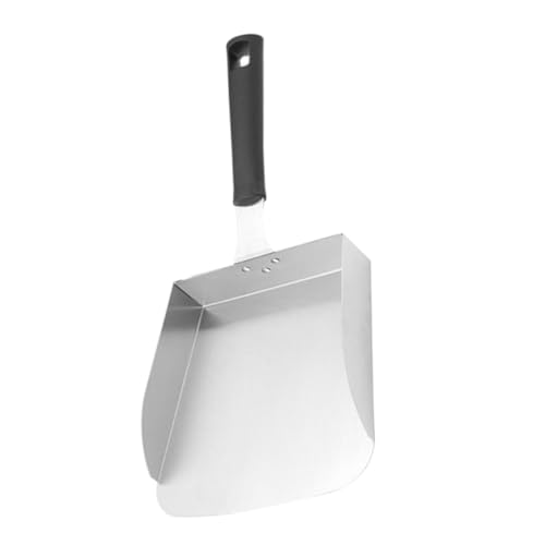 Mikinona Pizzaheber mit Ergonomischem Griff Große Lebensmittelechte Schaufel zum Praktischen Servieren von Pommes Frites Popcorn und Gebratenen Speisen Kratzfest und Handschonend Mikinona Pizzaheber mit Ergonomischem Griff Große Lebensmittelechte Schaufel zum Praktischen Servieren von Pommes Frites Popcorn und Gebratenen Speisen Kratzfest und Handschonend von Mikinona