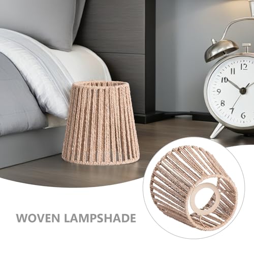 Mikinona Rustikaler Gewebter Lampenschirm aus Stabilem Material Kleine Pendelleuchte mit Warmem Licht Handgefertigte Hängelampe für Schlafzimmer Wohnzimmer und Cafés Langlebig und Mikinona Rustikaler Gewebter Lampenschirm aus Stabilem Material Kleine Pendelleuchte mit Warmem Licht Handgefertigte Hängelampe für Schlafzimmer Wohnzimmer und Cafés Langlebig und von Mikinona