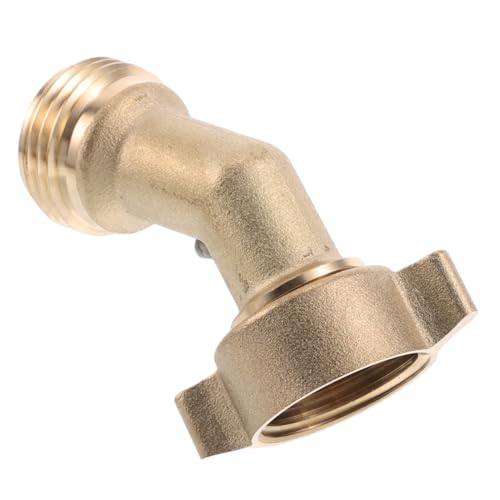 Mikinona Rv Schlauchanschluss Winkeladapter aus Massivem Messing Druckbeständig und Auslaufsicher Flexibler Ellbogen für Camper und Außenwasserhähne Präzise Verarbeitung für Sichere Mikinona Rv Schlauchanschluss Winkeladapter aus Massivem Messing Druckbeständig und Auslaufsicher Flexibler Ellbogen für Camper und Außenwasserhähne Präzise Verarbeitung für Sichere von Mikinona