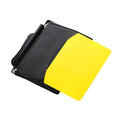 Mikinona Schiedsrichter Set mit Roter und Gelber Karte Metallpfeifen Inklusive Lanyard Leichtes Fußball Schiedsrichter Kit mit Praktischem Kartenetui für Schnelles und Komfortables Mikinona Schiedsrichter Set mit Roter und Gelber Karte Metallpfeifen Inklusive Lanyard Leichtes Fußball Schiedsrichter Kit mit Praktischem Kartenetui für Schnelles und Komfortables von Mikinona