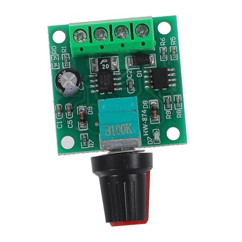 Mikinona Speed ​​governor Switch Speed ​​controller Einstellbarer Spannungssteuerung Geschwindigkeit Spannungsregler Drehzahlregler Für Elektromotor Motordrehzahlregelmotor Leiterplatte von Mikinona