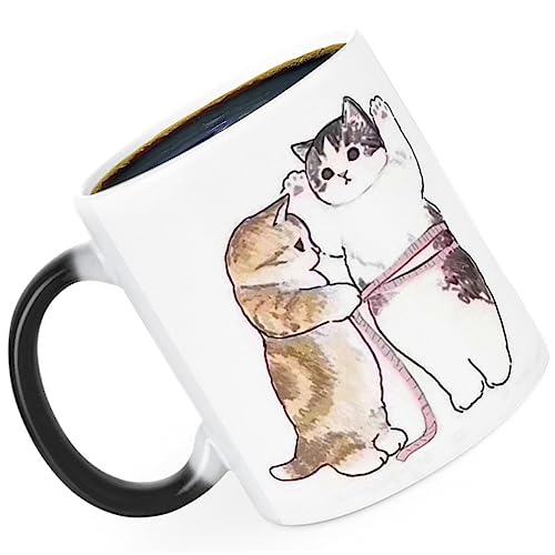 Mikinona Tasse Mit Farbwechsel Schwarz Beschichtete Tassen Schwarze Tassen Trinkbecher Getränkebecher Schwarzer Behälter Schwarze Sublimationstassen Latte-becher Wasserbecher Keramik Mikinona Tasse Mit Farbwechsel Schwarz Beschichtete Tassen Schwarze Tassen Trinkbecher Getränkebecher Schwarzer Behälter Schwarze Sublimationstassen Latte-becher Wasserbecher Keramik von Mikinona