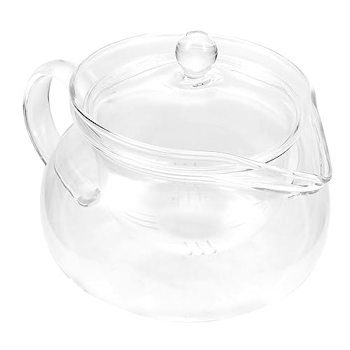 Mikinona Transparente Hitzebeständig mit Feinem Teesieb Kleiner Tragbarer Teebereiter für Büro und Zuhause Langlebiger Teekessel für Aromatisches Teebrühen Mikinona Transparente Hitzebeständig mit Feinem Teesieb Kleiner Tragbarer Teebereiter für Büro und Zuhause Langlebiger Teekessel für Aromatisches Teebrühen von Mikinona