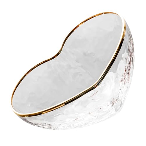 Mikinona Transparente Glasschüssel Herzförmig Für Frühstück Obstsalat Bogen Geschirr Elegante Party Deko Schale Glas Herz Mikinona Transparente Glasschüssel Herzförmig Für Frühstück Obstsalat Bogen Geschirr Elegante Party Deko Schale Glas Herz von Mikinona