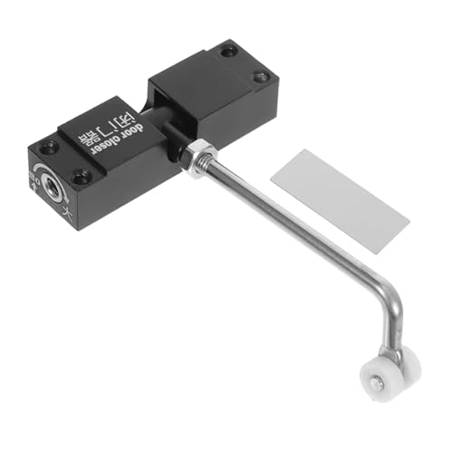 Mikinona Türschließer Aluminiumlegierung Doppel-feder Automatisch Einstellbar Geräuscharm für Wohn Gewerbetüren Selbstschließend Robust und Leise von Mikinona