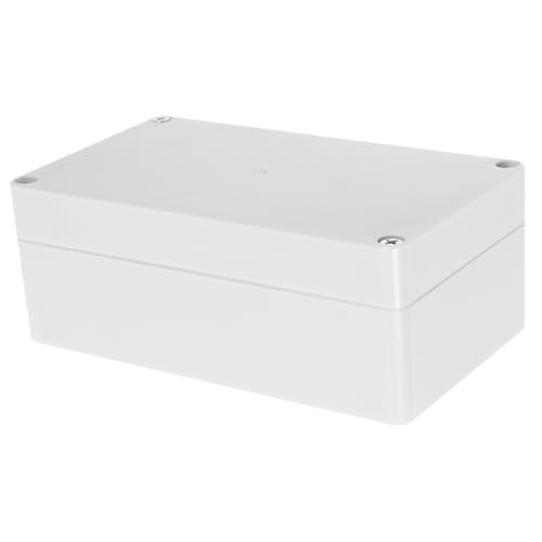 Mikinona Wasserdichte Elektrische Projektbox Abs Kunststoff Außen Verteilerdose Schutzgehäuse für Kabelverbinder Installation Outdoor von Mikinona