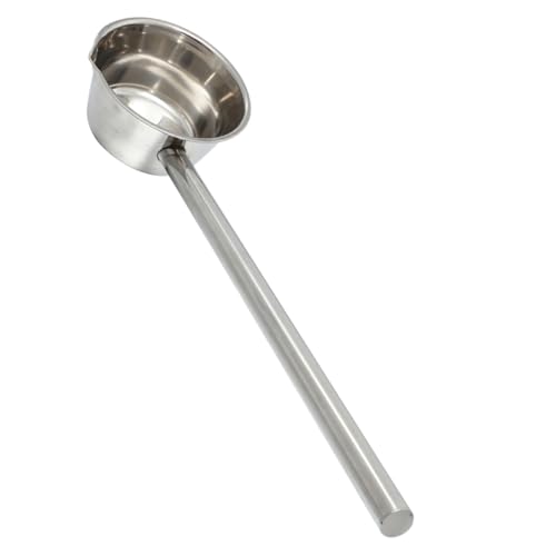 Mikinona Gießkelle Mit Ausgießer Aus Edelstahl Suppenkelle Wasserkelle Für Küche Und Garten Ergonomischer Griff Vielseitig Einsetzbar Zum Schöpfen Von Wasser Und Lebensmitteln von Mikinona