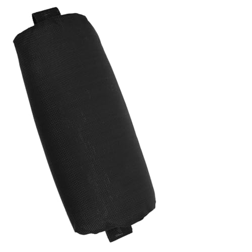 Mikinona Verstellbares Lordosenstützkissen Für Stuhl Lounge Kopfstützenkissen Mit Gummiband Schwarz von Mikinona