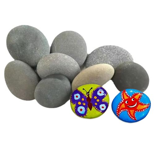 10 Stück Steine zum Bemalen,Steine Groß zum Bemalen,Strand Kiesel, Zierkies Kiesel,Zierkies Kiesel, Kies Dekosteine Naturstein,Flache Steine zum Bemalen,für Bunte Malerei,Dekoration,Handwerk,3-5cm 10 Stück Steine zum Bemalen,Steine Groß zum Bemalen,Strand Kiesel, Zierkies Kiesel,Zierkies Kiesel, Kies Dekosteine Naturstein,Flache Steine zum Bemalen,für Bunte Malerei,Dekoration,Handwerk,3-5cm von Mikiuly