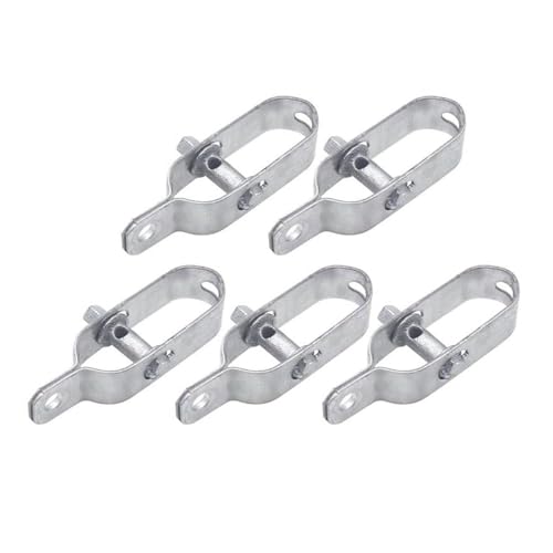 Drahtspanner, Drahtspanner Verzinkt, Zaunspanner, Maschendrahtzaun Spanndraht, Zaundrahtspanner, Spanndraht Spanner, für Garten Wildzaun Weidezaun Wäscheleine Edelstahlkabel, 5 Stück von Mikiuly