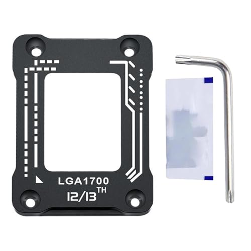 Feste Befestigung CPU, CPU Kühler Lüfter Basis Halter Mainboard Halterung, Kühlkörperhalterung, CPU Contact Frame, CPU-Kühlkörper-Kühlkörper-Basishalterung, Schwarz Feste Befestigung CPU, CPU Kühler Lüfter Basis Halter Mainboard Halterung, Kühlkörperhalterung, CPU Contact Frame, CPU-Kühlkörper-Kühlkörper-Basishalterung, Schwarz von Mikiuly