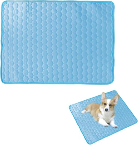 Mikiuly Kühlmatte Hunde Katzen, Kühlmatte für Haustiere, Kühlmatte für Katzen Kühldecke Hunde, Kühlkissen Hund Haustier Selbstkühlende Matte, 40 * 30cm Mikiuly Kühlmatte Hunde Katzen, Kühlmatte für Haustiere, Kühlmatte für Katzen Kühldecke Hunde, Kühlkissen Hund Haustier Selbstkühlende Matte, 40 * 30cm von Mikiuly