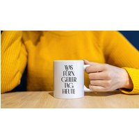 Tasse "Was Für'n Geiler Tag Heute" | Geschenk Für Linkshänder Oder Rechtshänder Kaffeetasse Mit Motivationsspruch von MikolosDesign