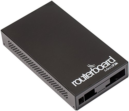 MikroTik RouterBOARD CA433U Gehäuse, Indoor case, schwarz, Aluminium, für RB433 von MikroTik