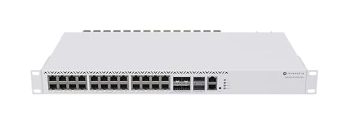 MikroTik CRS326-4C 20G 2Q RM commutateur réseau Géré Gigabit Ethernet (10/100/1000) Gris von MikroTik