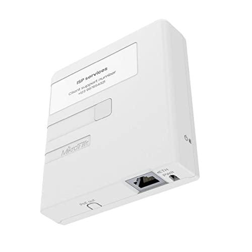 MikroTik GPEN11 - Fest installierter Gigabit PoE-Injektor für Netzwerkgeräte, Single-Band, 1 Gbps, PoE-Injektor von MikroTik