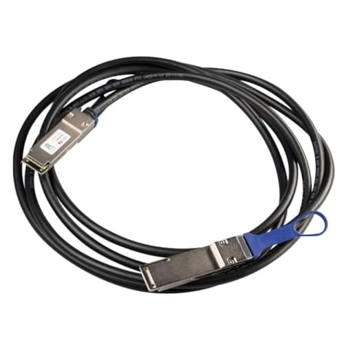 MikroTik 3m QSFP28 Glasfaserkabel, Schwarz, Stecker auf LC, für MikroTik Geräte mit QSFP28-Anschlüssen von MikroTik