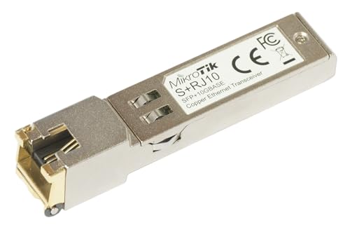 MikroTik S+RJ10 S+RJ10 RJ45 SFP+ 10GbE Copper Module for up to 200m von MikroTik