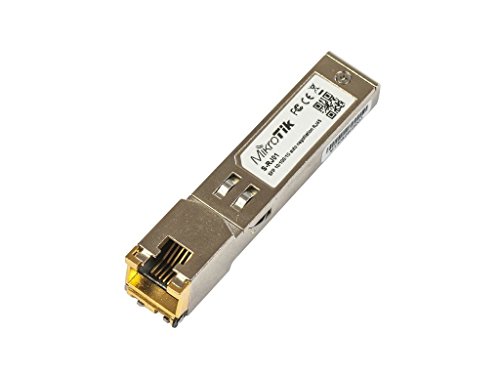 MikroTik S-RJ01 - SFP (Mini-GBIC)-Transceiver-Modul - GigE - 10Base-T, 100Base-TX, 1000Base-T - SFP (Mini-GBIC)/RJ-45 von MikroTik