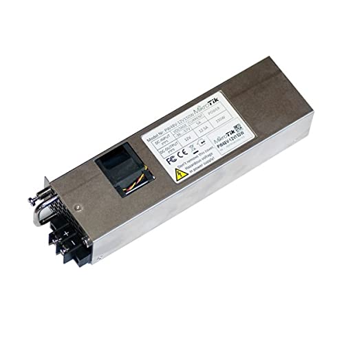 MikroTik pw48 V-12 V150 W 150 W schwarz, grau, Silber Netzteil und Spannungswandler von MikroTik
