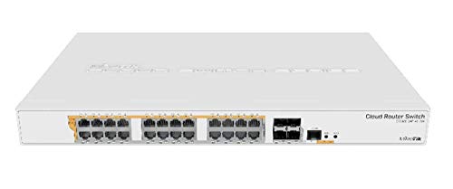 Mikrotik CRS328-24P-4S+RM Network Switch Managed L2/L3 Gigabit Ethernet (10/100/1000) White 1U Power Over Ethernet (PoE) von MikroTik