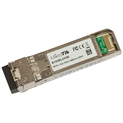 Mikrotik S+85DLC03D Netzwerk-Transceiver-Modul optische Faser 10000 Mbit/s SFP+ 850 nm von MikroTik