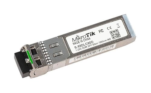 Mikrotik SFP-Modul 1,25G SM 80 km Marke Mikrotik SFP-Modul 1,25G SM 80 km Marke von MikroTik